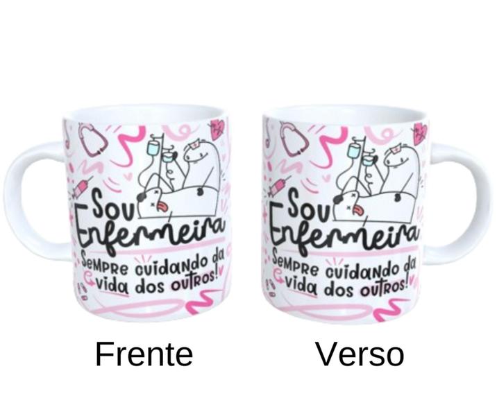 Imagem de Caneca de Porcelana - Sou Enfermeira - Flork Meme