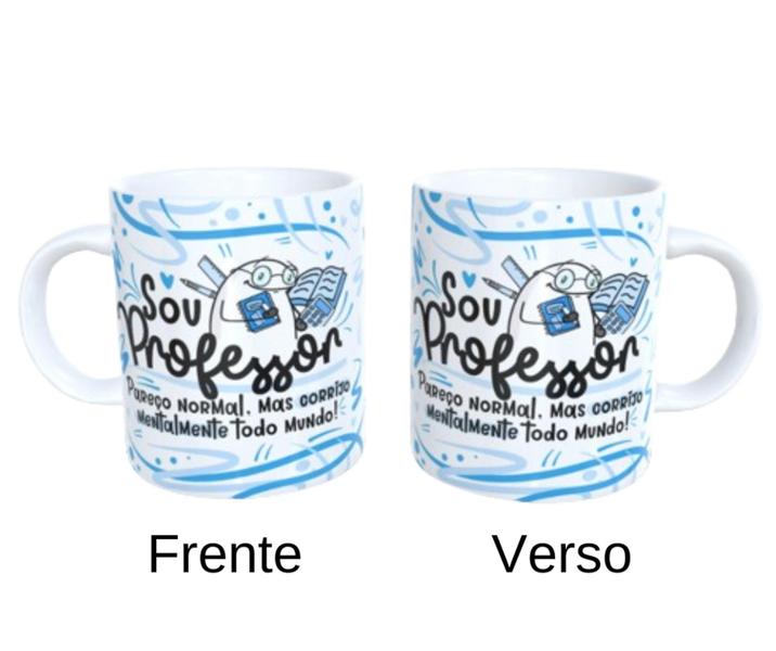 Imagem de Caneca de Porcelana - Sou Professor - Flork Meme