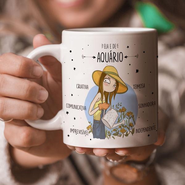 Imagem de Caneca de Porcelana Tema Signos