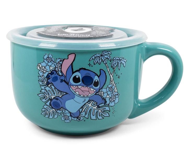 Imagem de Caneca de sopa Silver Buffalo Lilo and Stitch Stay Weird 700ml