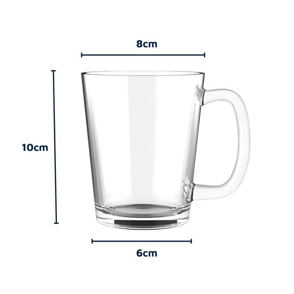 Imagem de Caneca De Vidro 300Ml