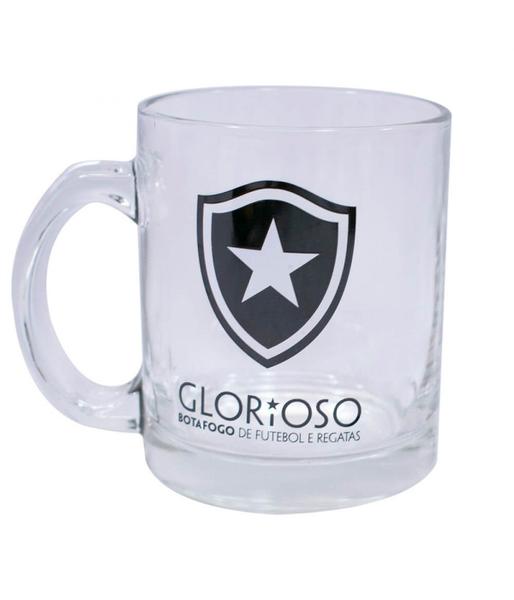 Imagem de Caneca de Vidro 350 ml - Botafogo