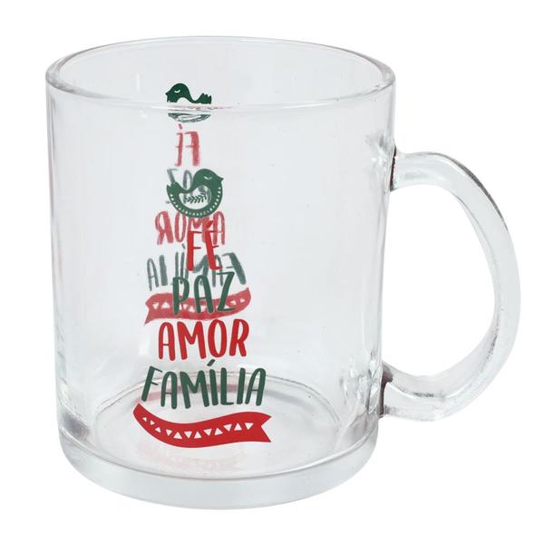 Imagem de Caneca de Vidro Cazza Magia Natal