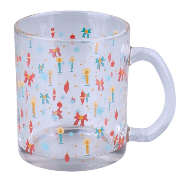 Imagem de Caneca de Vidro Cazza Magia Natal