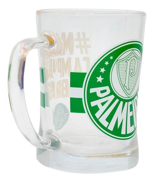 Imagem de Caneca De Vidro Gigante 660Ml - Palmeiras