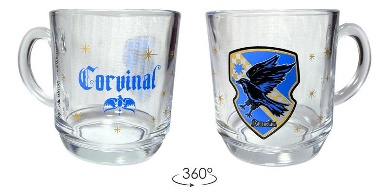 Imagem de Caneca de Vidro Lufa Lufa - Grifinória - Sonserina - Corvinal