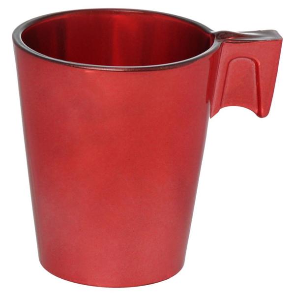 Imagem de Caneca de Vidro Malta Hauskraft 90 ml Vermelha com 6 Peças