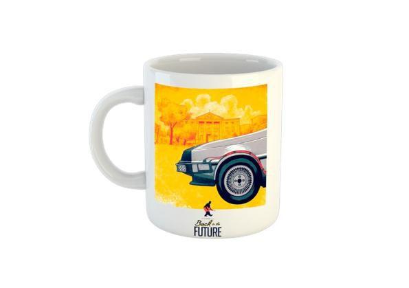 Imagem de Caneca De volta para Fututo 3 delorean C36