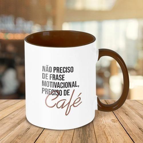 Imagem de Caneca Decorativa Divertida - Preciso De Café