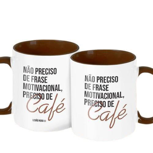 Imagem de Caneca Decorativa Divertida - Preciso De Café