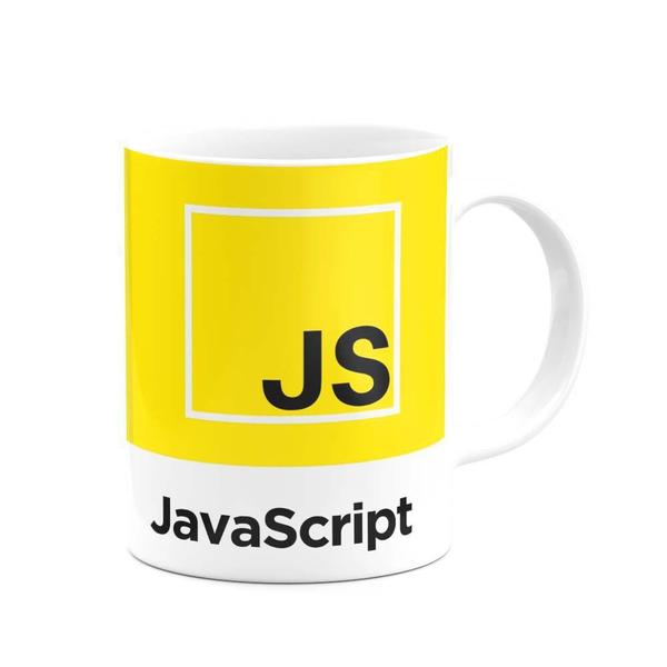 Imagem de Caneca Dev Js JavaScript Branca