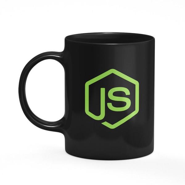 Imagem de Caneca Dev NODE JS Preta