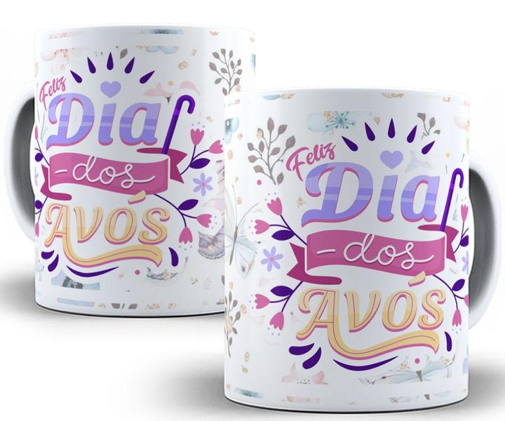 Imagem de Caneca dia dos avós presente divertido criativo vovó vovô