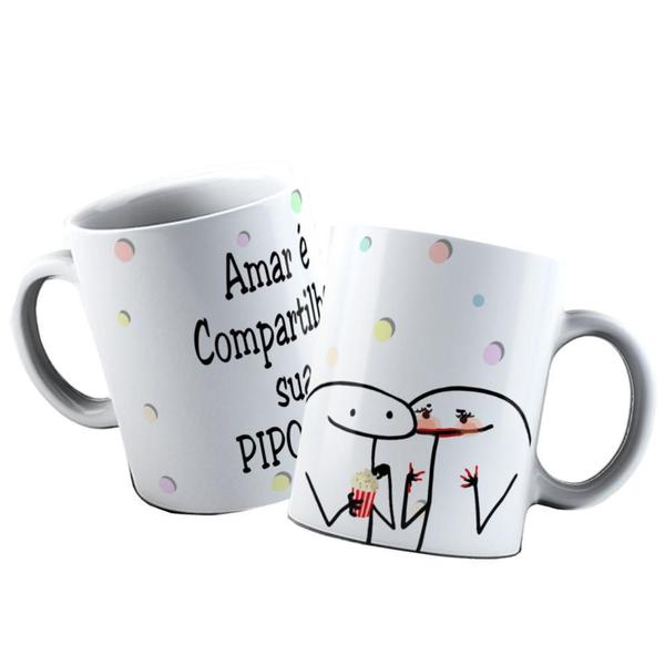 Imagem de Caneca Dia Dos Namorados Flork - Amar É