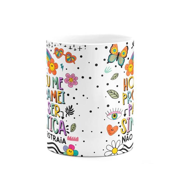 Imagem de Caneca Divertida Vibes - Me programei para ser simpática