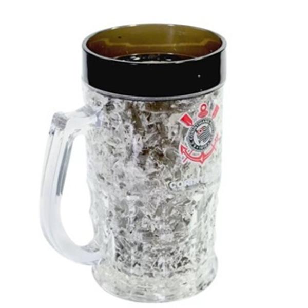 Imagem de Caneca do Corinthians com Gel Isolante Térmico 400ml - Produto Licenciado - Mileno