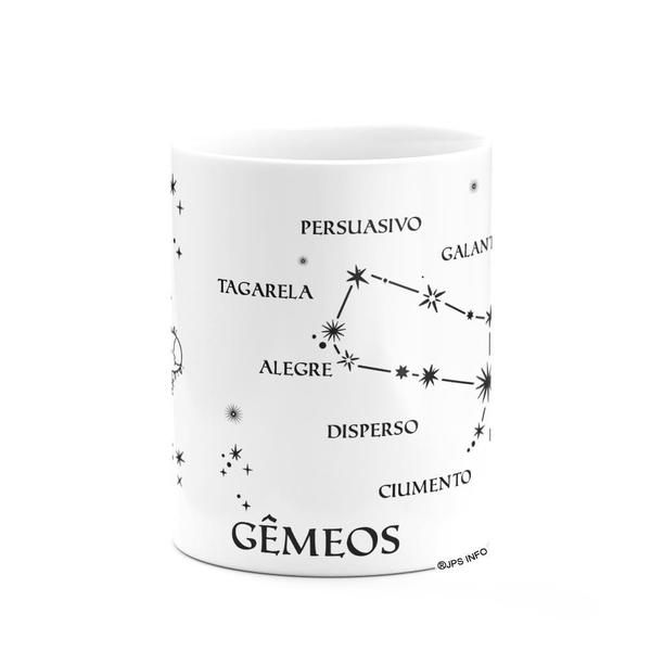 Imagem de Caneca dos Signos - Signo de Gêmeos - 325ml branca