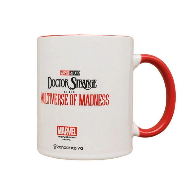 Imagem de Caneca Doutor Estranho Wanda Maximoff Feiticeira Escarlate Porcelana 350ml Oficial Marvel