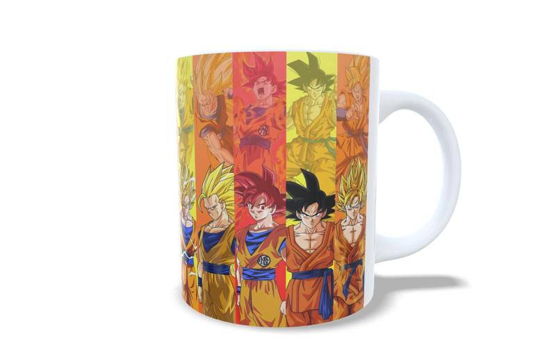 Imagem de Caneca  Dragon Ball Z personalizada porcelana Goku e amigos