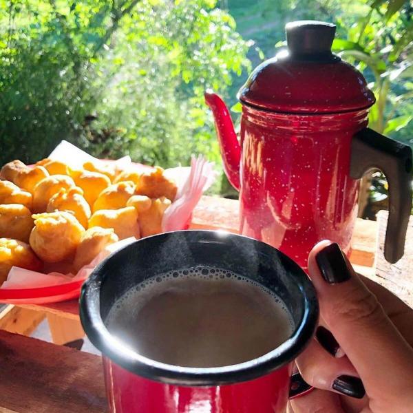 Imagem de Caneca Esmaltada com Alça Xícara em Ágata para Café 200ml Esmaltados Silva