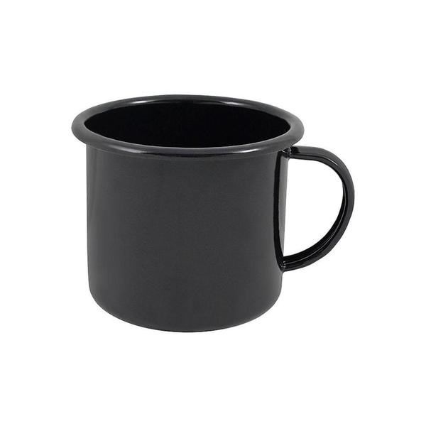 Imagem de Caneca Esmaltada Ewel 70 ml 4,5 cm Ø Preta