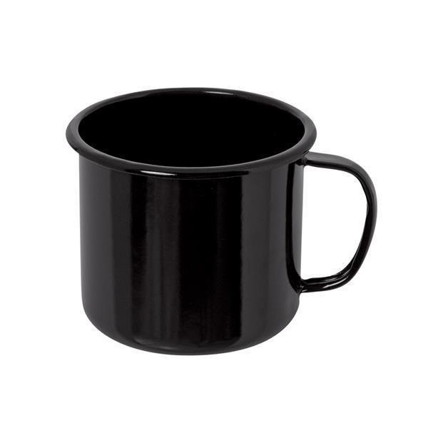 Imagem de Caneca Esmaltada Mãe Ágata Ewel 0,160L - Preto