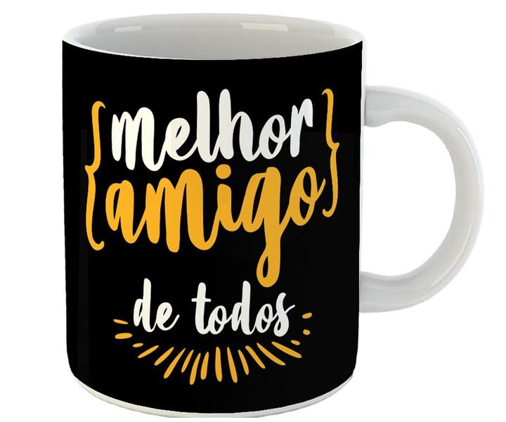 Imagem de Caneca feliz aniversário melhor amigo nome personalizado