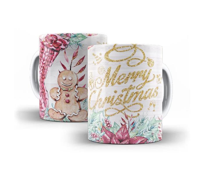 Imagem de Caneca Feliz Natal Merry Christmas 325Ml - 09738