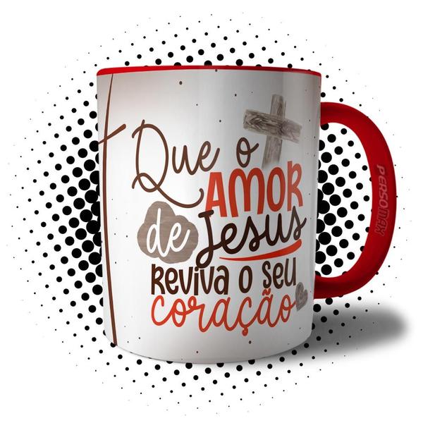 Imagem de Caneca Feliz Páscoa - Que O Amor De Jesus Reviva o Seu Coração