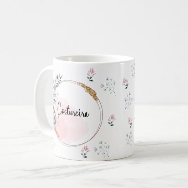 Imagem de Caneca Feminina Delicada Presente Profissão Costureira