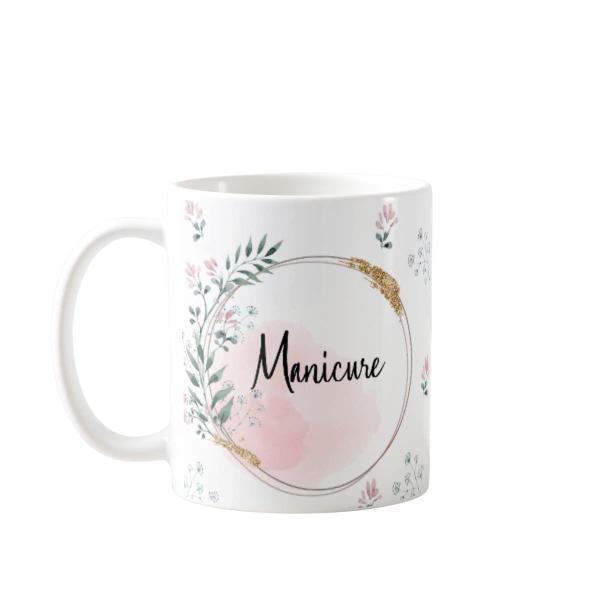 Imagem de Caneca Feminina Delicada Presente Profissão Manicure