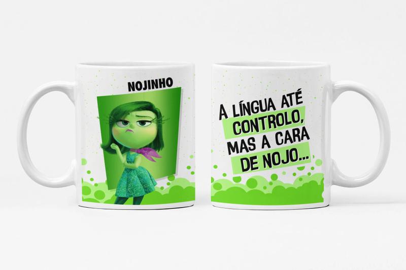 Imagem de Caneca Filme Divertidamente Personalizada Nojinho 325ml