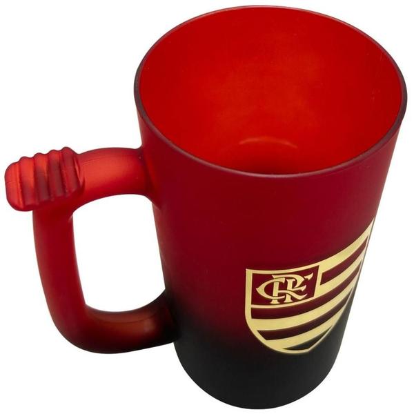 Imagem de Caneca Flamengo De Chopp Plástico Degadre 500ml Oficial