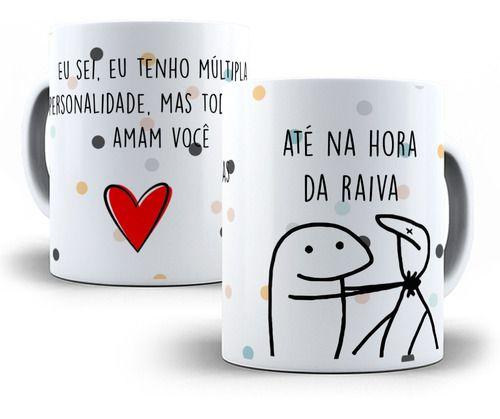 Imagem de Caneca Flork Divertida Engraçadas Namorados Casal Sincero