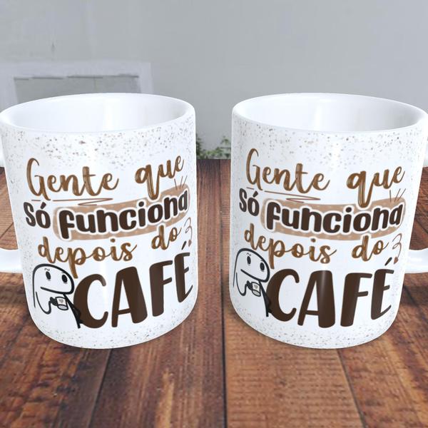 Imagem de Caneca  Flork - Gente Que Só Funciona Depois Do Café