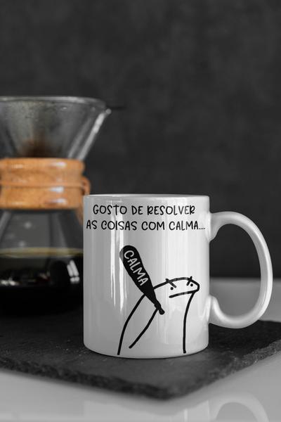 Imagem de Caneca Flork Gosto de Resolver as Coisas com Calma