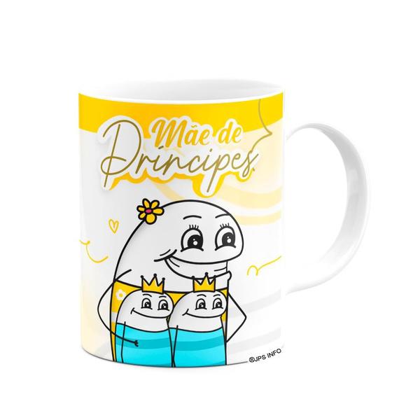 Imagem de Caneca Flork Mães - Mãe de príncipes - Branca