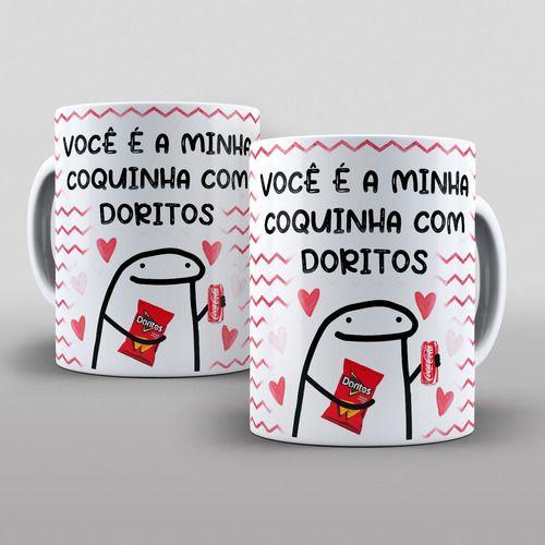 Imagem de Caneca Flork Meme Divertidas Minha Coquinha Com Doritos