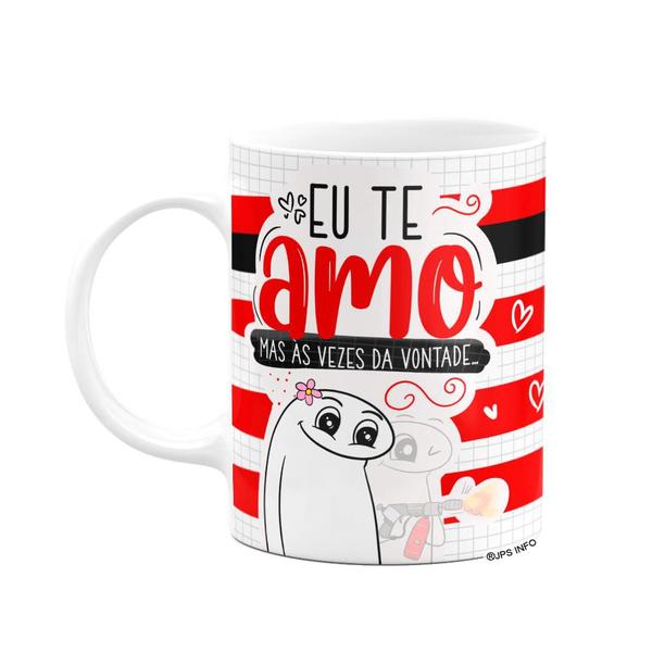 Imagem de Caneca Flork Namorados - Mas as vezes dá vontade de...