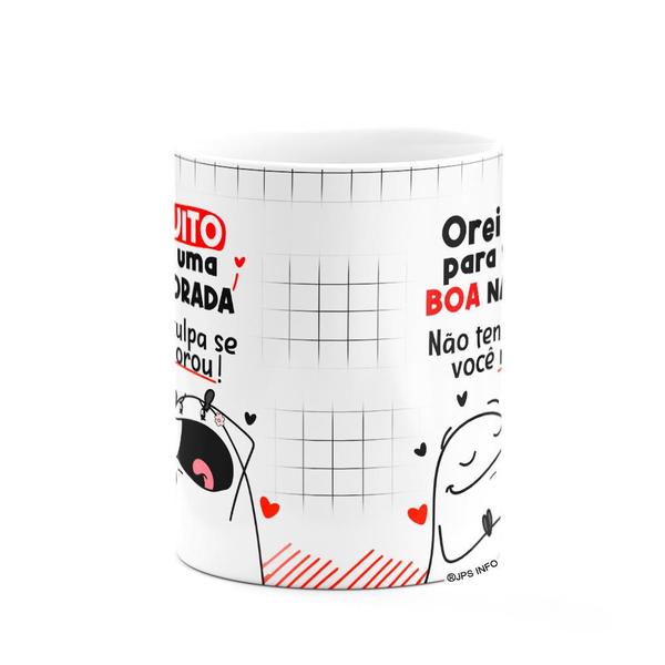 Imagem de Caneca Flork Namorados - Orei muito pra ter uma boa namorada