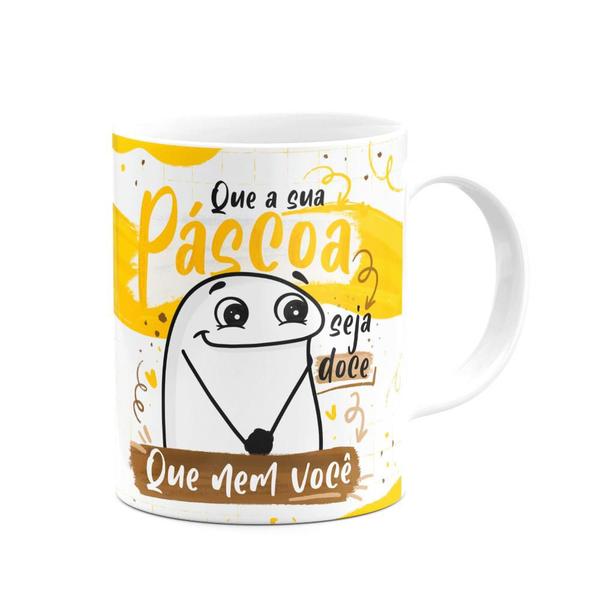 Imagem de Caneca Flork Páscoa - Que sua páscoa seja doce que nem você