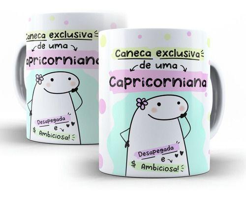 Imagem de Caneca Flork Signo Zodiaco Exclusiva De Uma Capricorniana