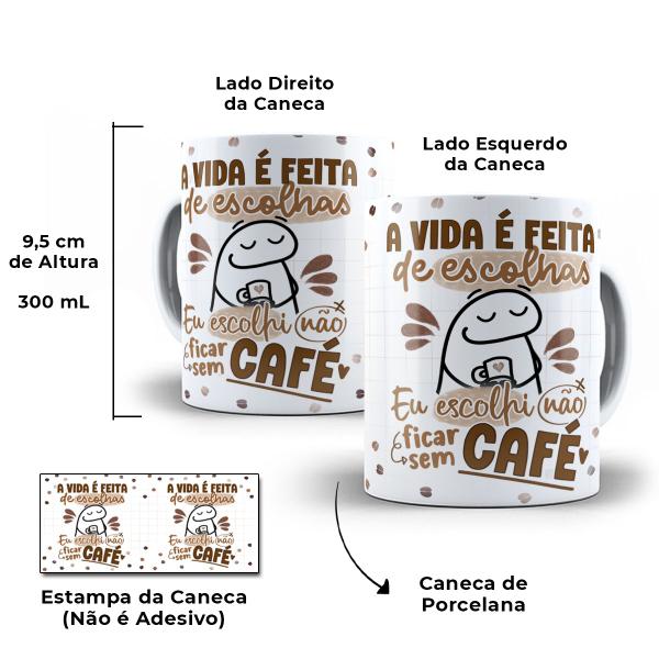 Imagem de Caneca Frases Café Engraçada Meme Flork Personalizada 13