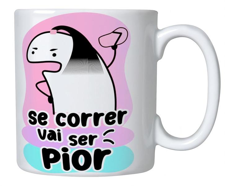 Imagem de Caneca Frases do Flork de Porcelana 325 ML Para Presente