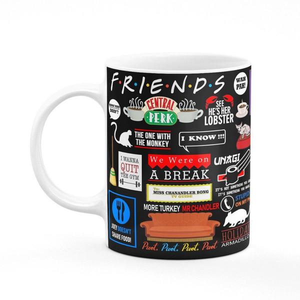 Imagem de Caneca Friends Icons Moments