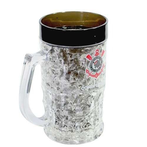 Caneca Gel Congelante 370 ml - Corinthians - Mileno Imagem de Caneca Gel Congelante 370 ml - Corinthians