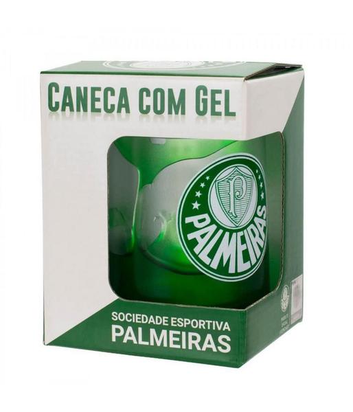 Imagem de Caneca Gel Isolante Térmico 300ml Palmeiras Oficial