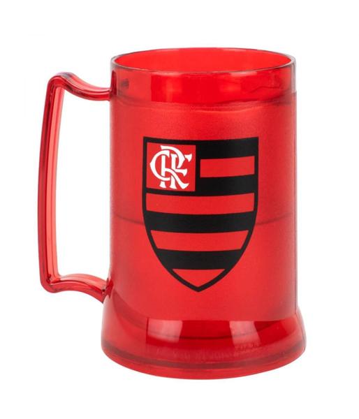 Imagem de Caneca Gel Isolante Térmico 400Ml - Flamengo