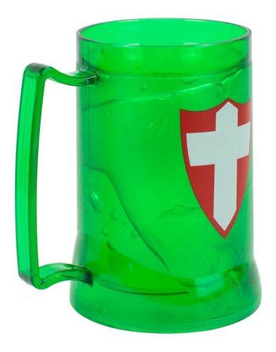 Imagem de Caneca Gel Isolante Térmico 400ml - Palmeiras Savóia