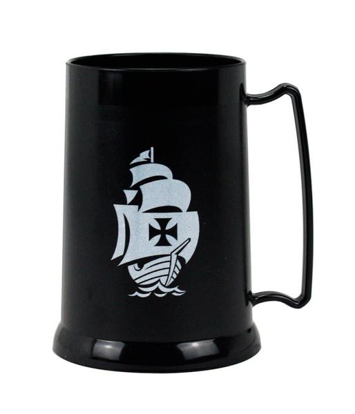 Imagem de Caneca Gel Isolante Térmico Do Vasco 300ml Preto Cruz